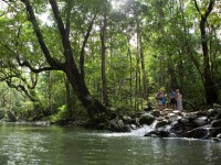 Everflowing fresh water of Gap Creek runs through Mt Louis Station, allowing exclusive access to Bloomfield Lodge guests...